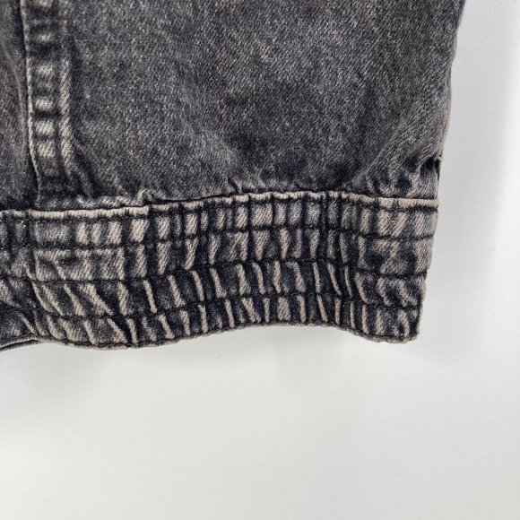 Sezane Women's Tim Jacket Vest Black Grey Denim Size Small NWT - Picture 7 of 10